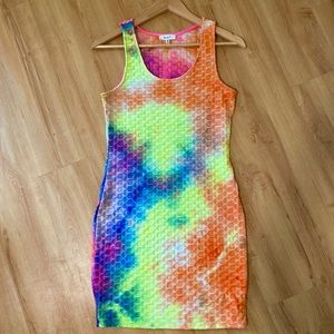 Tie dye dress
